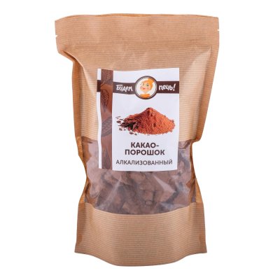 Какао алкализ 500 г (10-12% жирности)